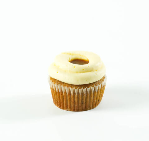 Cinnamon Cream Banana Cupcake