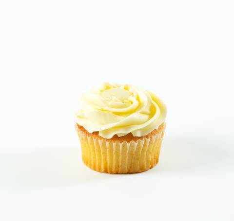 Vanilla Cake with Custard Filling