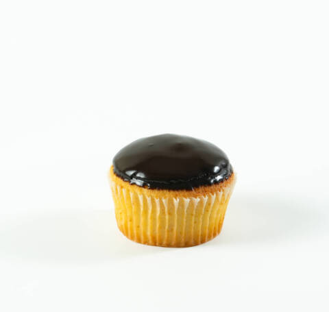 Boston Cream Cupcake Custard Filled